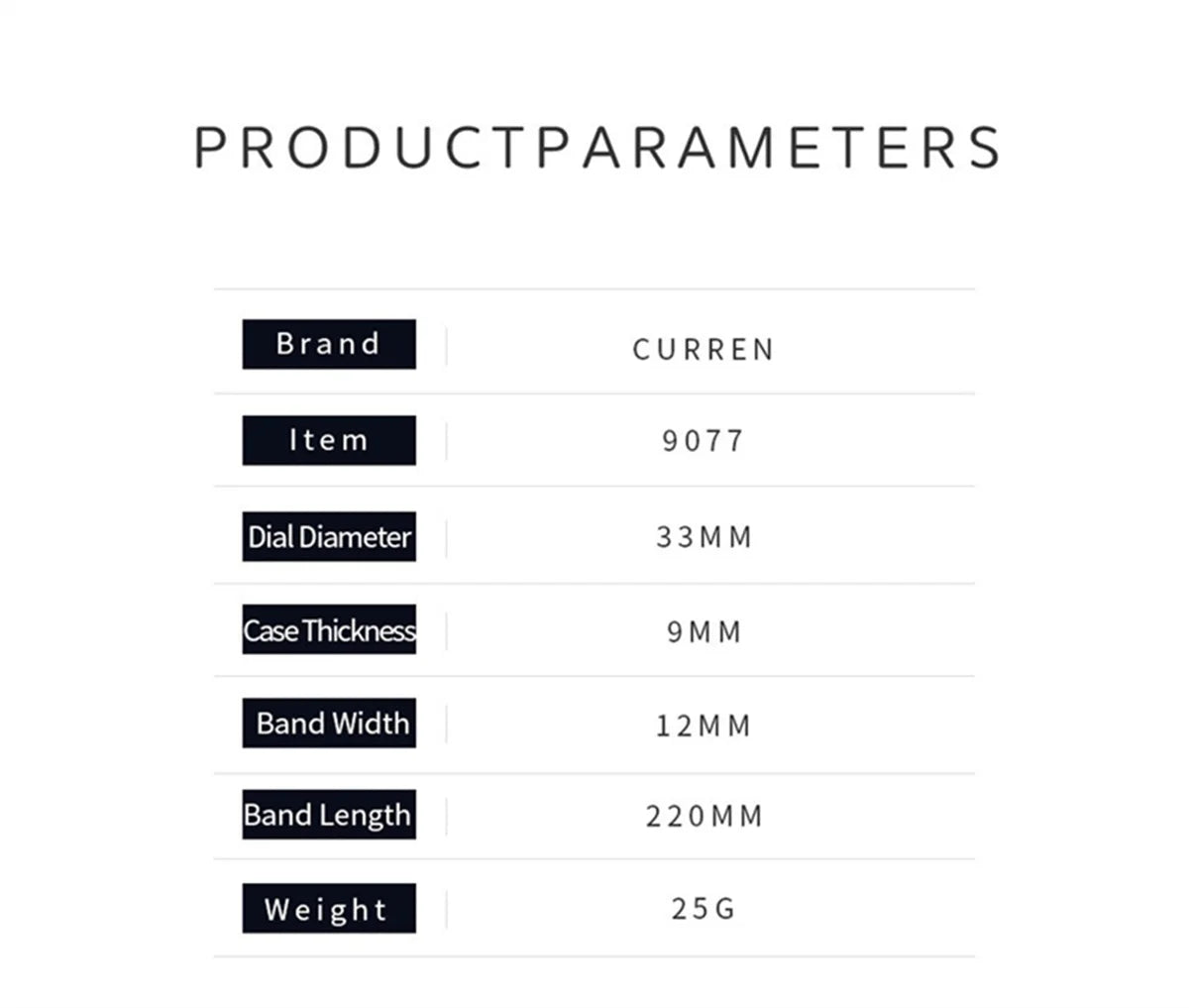 Curren 9077 watches for woman Top Brand Luxury Female Waterproof Clock Leather Bracelet Love Ladies Wristwatch reloj mujer