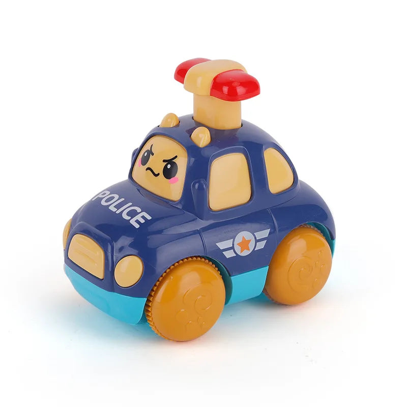 Baby Animal Car Toys Toddler Press and Go Cars Pull Back Car Light Up Toys Wind-up Cars for Kids 1 2 Year Old Boy Birthday Gifts
